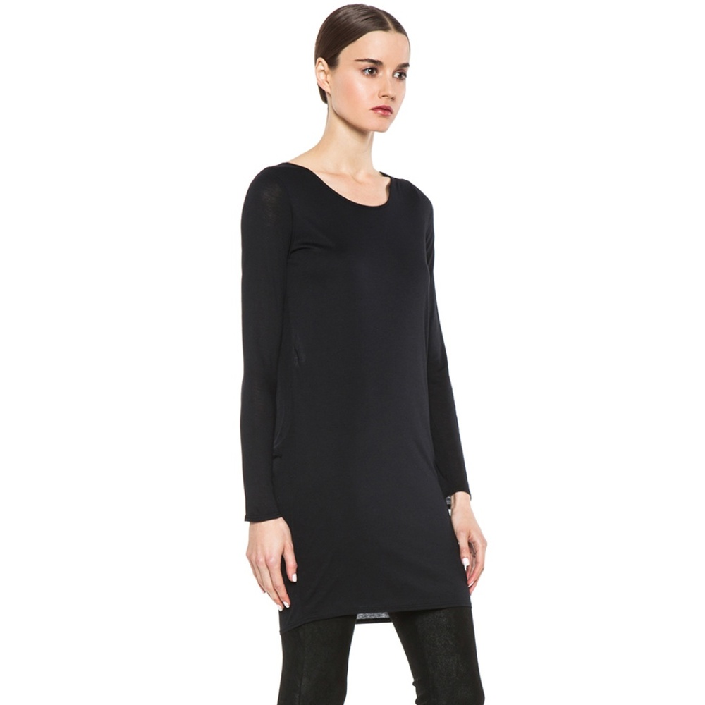 HELMET LANG Kinetic Jersey Low Back Cowl Top